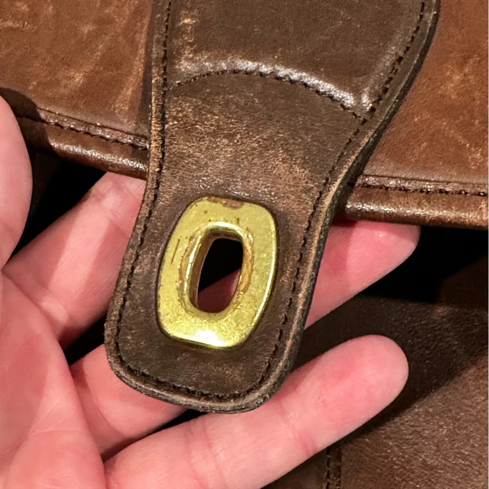 Vintage COACH Leather/Soft Briefcase